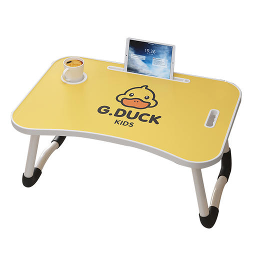小黄鸭家用床上折叠桌简易卡通学习桌懒人必备 商品图4