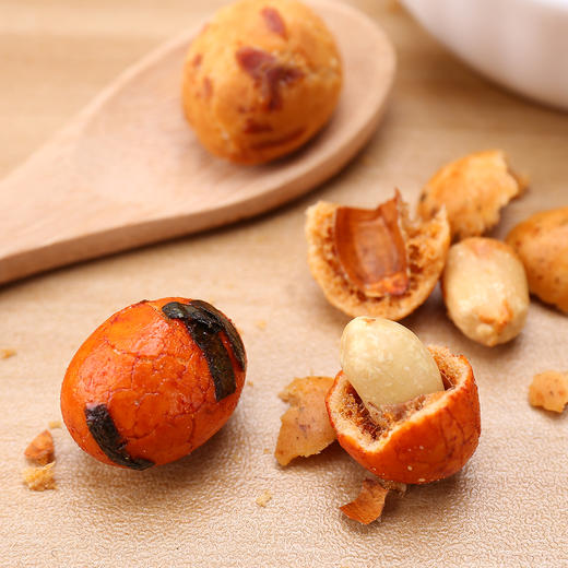 坛六 海鲜味花生46g 好吃的休闲小吃 10包 商品图3