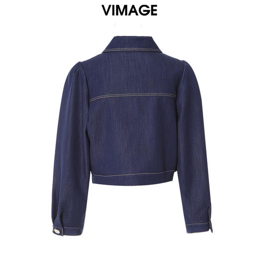 VIMAGE纬漫纪春季新款牛仔外套VA2303101 商品图1