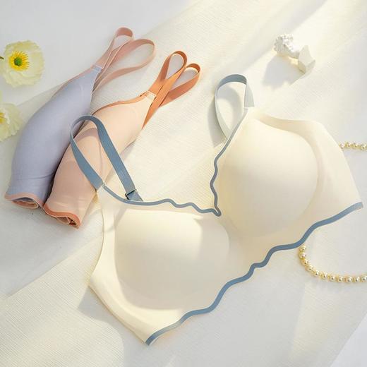 高颜值海洋之心水晶果冻少女内衣，蜂巢透气孔不闷热女士内衣简约WLJ-269 商品图2