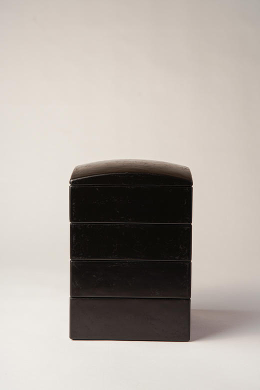 杉田明彦 | 四段重箱  黒 商品图0