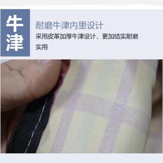 中号58*55*16cm搬家袋加厚发泡牛津布袋手提袋收纳袋防水编织袋学生打包袋行李袋1个 商品图3