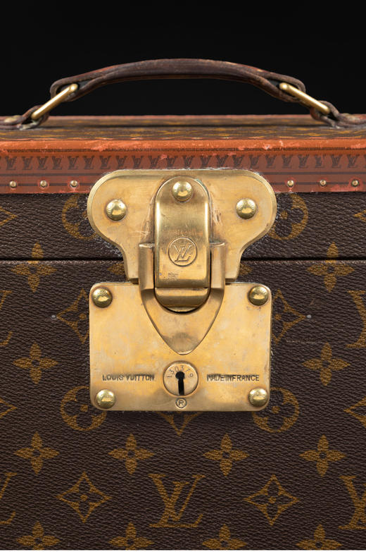 独角鹿西洋古董法国奢侈品牌出品经典Monogram老花款香水瓶收纳箱 商品图3