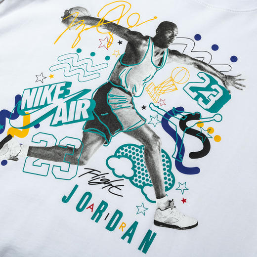 JORDAN 秋 大童 短袖T恤 JDB-TE-B905 商品图4