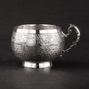 独角鹿西洋古董银器19世纪末20世纪初法国出品纯银咖啡杯/茶杯 商品缩略图2