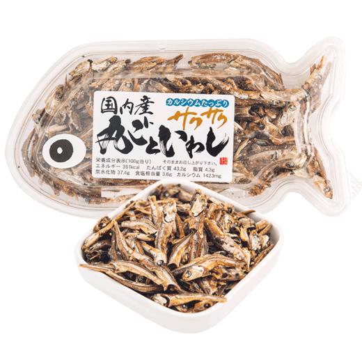 冈部 香脆沙丁鱼70g 即食海味小鱼干 3包 商品图4