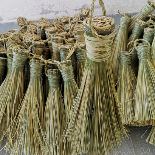 天然手工竹编竹刷 厨房酒店清洁刷锅工具 洗锅刷批发 竹刷把 锅刷 商品图3