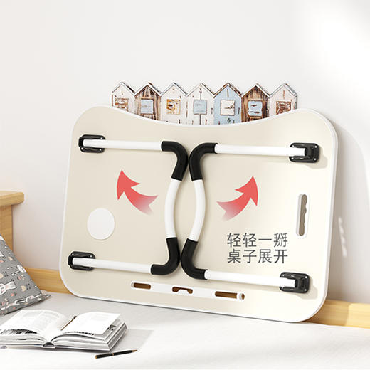 小黄鸭家用床上折叠桌简易卡通学习桌懒人必备 商品图3
