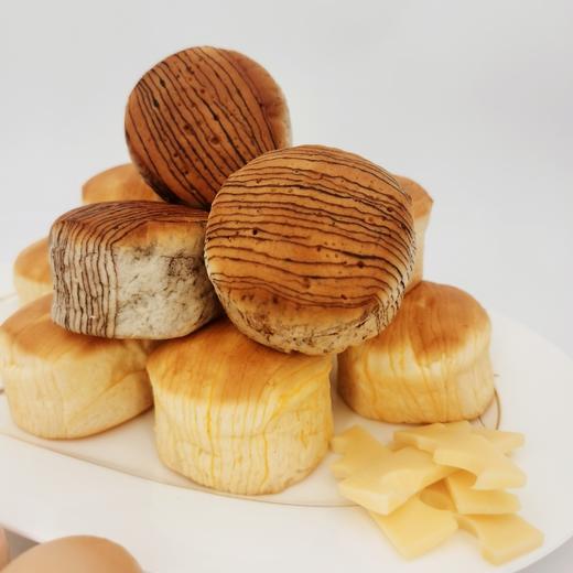 黄油酵母面包 （北海道牛奶/巧克力）选用鲜酵母 松软可口 醇熟工艺8天培育 多层开酥早餐下午茶美味 商品图8