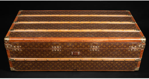 独角鹿西洋古董法国奢侈品牌Monogram经典老花款手提旅行箱行李箱 商品图2