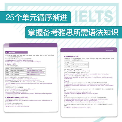 【新东方】剑桥雅思语法精讲精练 剑桥雅思官方备考资料 基于剑桥学习者语料库中的真实语料考试解析 雅思考试教材培训雅思语法书 商品图3