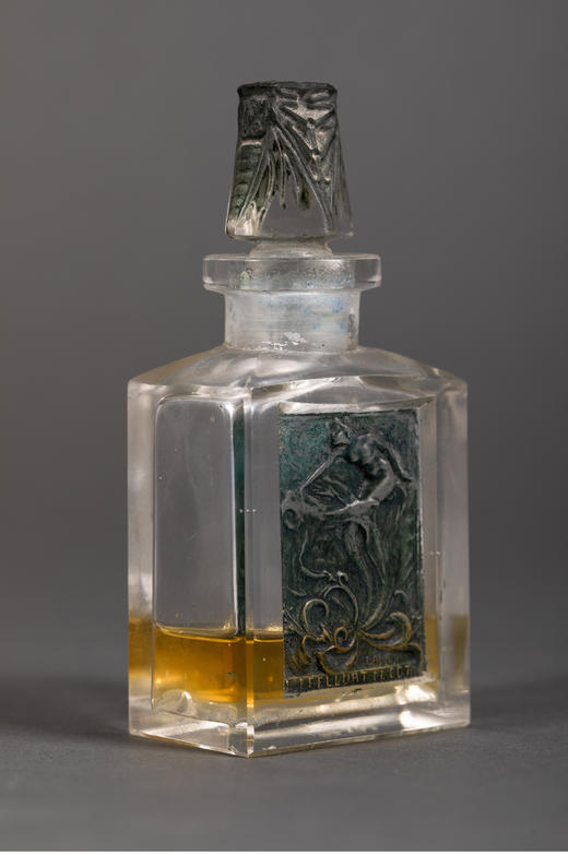 独角鹿西洋古董莱俪LALIQUE L’Effleurt系列飘浮仙女主题香水瓶 商品图2