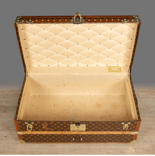 独角鹿西洋古董法国奢侈品牌Monogram经典老花帆布款旅行箱行李箱 商品图2