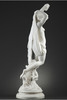 独角鹿西洋古董法国雕塑家Pradier新古典主义大理石人物雕塑晨 商品缩略图2