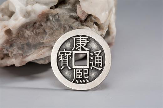 矩德泉坊 纯银手作 康熙通宝满汉桂（2.7厘米版）075 商品图7