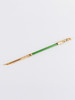 独角鹿西洋古董法国出品铜鎏金镶嵌绿色水晶五角星蘸水笔 商品缩略图0
