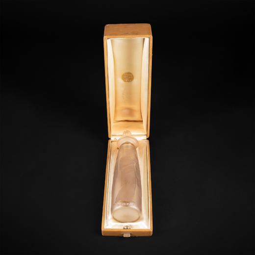 独角鹿西洋古董Lalique莱俪Coty Ambres Antique系列水晶香水瓶 商品图1