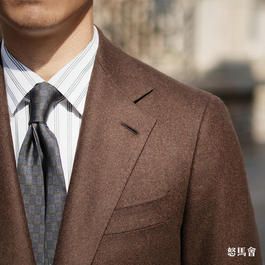 Vitale Barberis Canonico 高克重法兰绒澳洲美丽诺羊毛全麻衬套装 商品图8