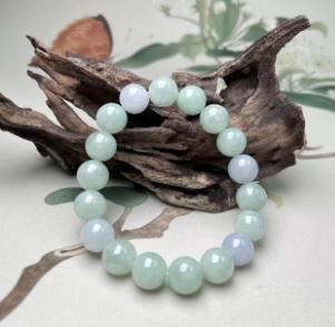 翡翠单圈-双色圆珠10.5# 商品图0