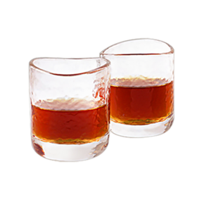 【按箱批发】锤目对杯 【72个/箱】