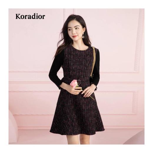 2楼Koradior服饰22年新款小香风连衣裙 商品图0