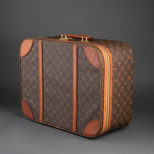 独角鹿西洋古董1960年代法国奢侈品牌出品airbus款手提箱 商品图2