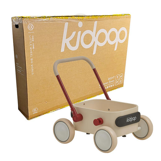 Kidpop 婴童多功能手推车学步车男女宝宝生日礼物玩具车(塑料斗)  7月-3岁 商品图5
