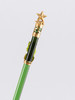 独角鹿西洋古董法国出品铜鎏金镶嵌绿色水晶五角星蘸水笔 商品缩略图3