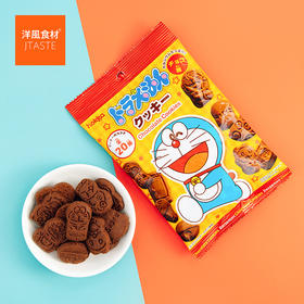 北陆制果 哆啦A梦巧克力味曲奇饼干60g 早餐点心 10包