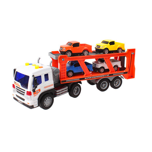 KIDS ROYAL 宝宝工程玩具 会讲故事的运载车 W572A 商品图0