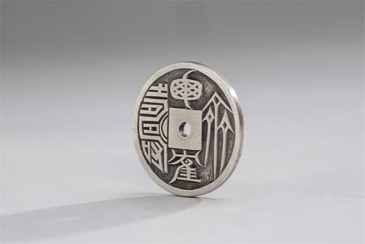 矩德泉坊 纯银手作 龟鹤齐寿（2.4厘米版）070 商品图4