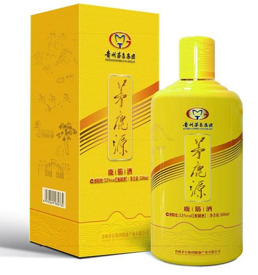 【茅鹿源】茅台集团出品 鹿筋酒 53°  500ml 商品图0