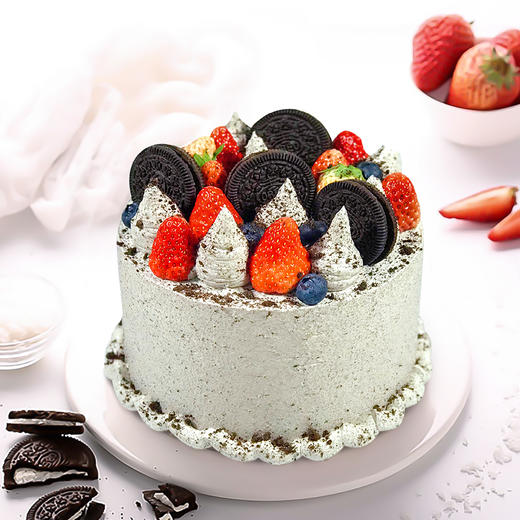 【海盐奥利奥（小）】可盐可甜的奥利奥海盐蛋糕-咸奶油蛋糕 商品图0