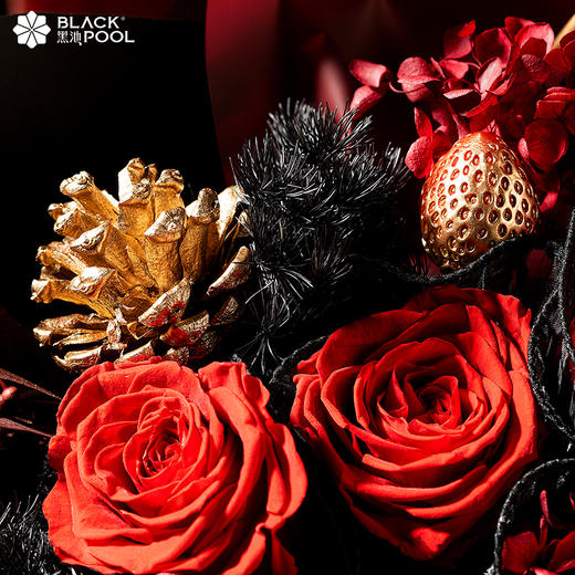 （限龙华龙岗罗湖区配送）【射手座·永生守护花（高25cm）】愿你心有所想，事有所成 平平坦坦耀眼地过这一生 商品图1