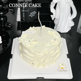 【1254】白色韩花款