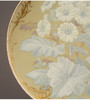 独角鹿西洋古董瓷器德国KPM Gustav Kämper雏菊描金浮雕玉石瓷盘 商品缩略图2