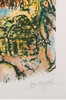 独角鹿西洋古董现代艺术大师夏加尔创作彩色石板版画作品圣家族 商品缩略图4
