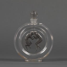 独角鹿西洋古董莱俪LALIQUE Baiser du Faune牧神之吻香水瓶