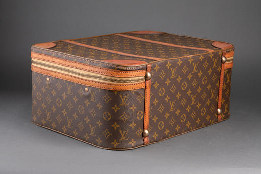 独角鹿西洋古董1960年代法国奢侈品牌出品airbus款手提箱 商品图3