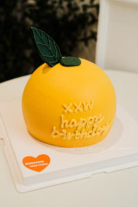 大吉大利｜球形橘子蛋糕～