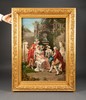 独角鹿西洋古董19世纪末意大利画家Francesco PELUSO出品油画 商品缩略图1