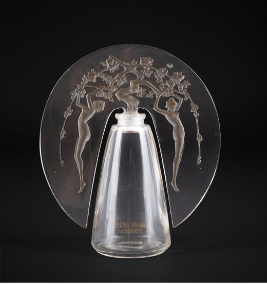 独角鹿西洋古董Lalique莱俪d'Orsay经典水晶香水瓶Leurs âmes 商品图1