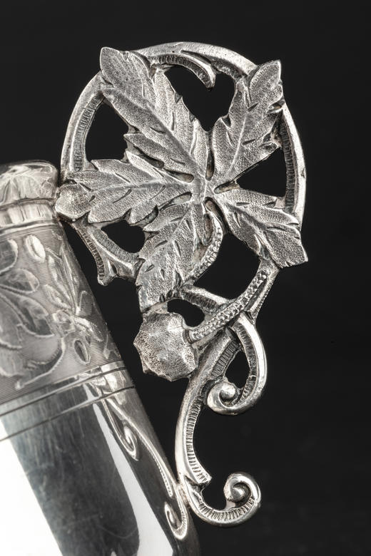 国内现货独角鹿西洋古董银器路易十六风格纯银咖啡杯茶杯早餐杯 商品图3