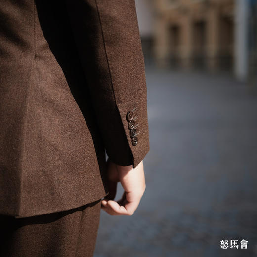 Vitale Barberis Canonico 高克重法兰绒澳洲美丽诺羊毛全麻衬套装 商品图7