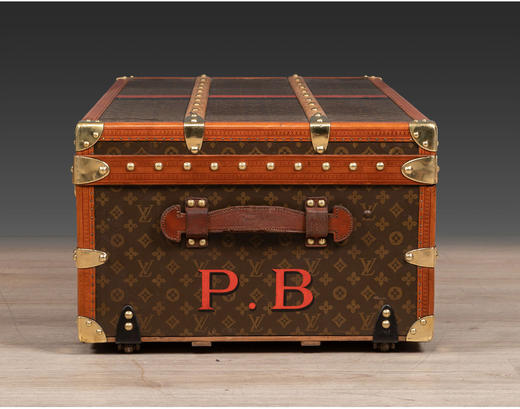 独角鹿西洋古董法国奢侈品牌Monogram经典老花款旅行箱行李箱 商品图1