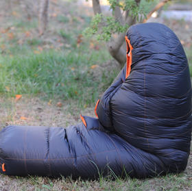 （9折清仓）-25℃极寒自制95鹅绒1.3kg充绒量木乃伊睡袋