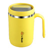 「三色可选！黄鸭款马克杯」创意马克杯颜值带盖304不锈钢黄鸭水杯学生办公咖啡杯水杯餐饮用具 商品缩略图4