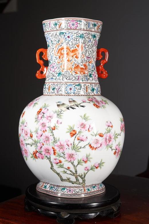 春讯双耳瓶 商品图0