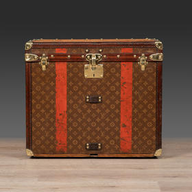独角鹿西洋古董法国品牌Monogram经典老花款衣帽箱旅行箱行李箱