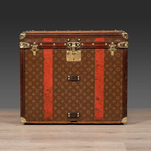 独角鹿西洋古董法国品牌Monogram经典老花款衣帽箱旅行箱行李箱 商品图0